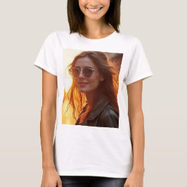 Golden Hour Elegance T Shirt