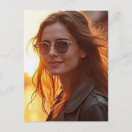 Golden Hour Elegance Vykort