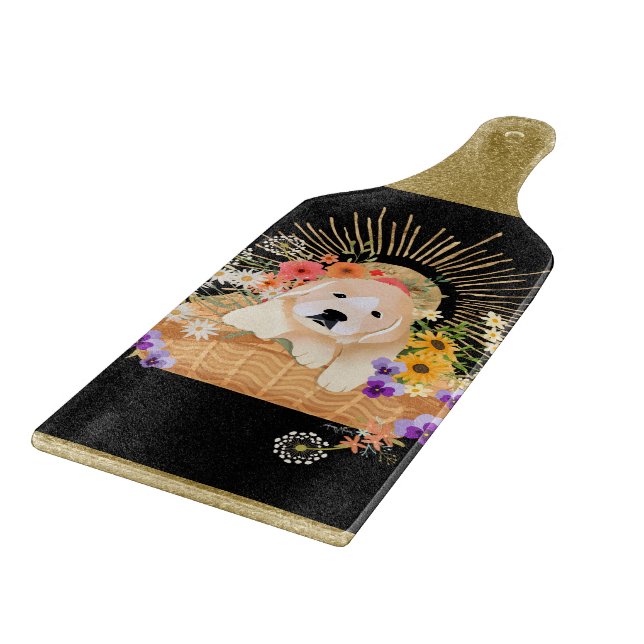 GOLDEN HOUR - hämmare - glasmatrispapp (Hörn)