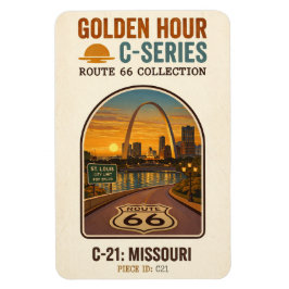 Golden Hour Route 66 C-serien | Missouri Magnet