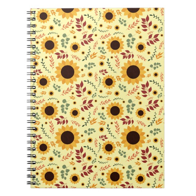 Golden Hour Sunflower | Classic Professional 6.5"  Anteckningsbok (Framsidan)