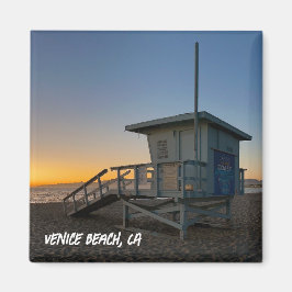Golden Hour Sunset - Venedig Beach, CA Magnet
