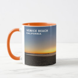 Golden Hour Sunset - Venedig Beach, CA Mugg