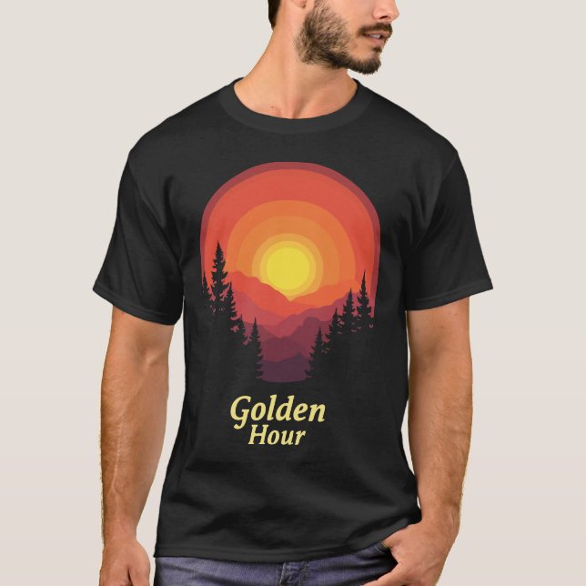 Golden Hour T Shirt (Framsida)
