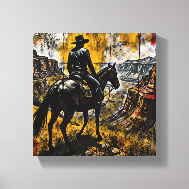 Golden Hour vid Grand Canyon Canvastryck (Framsida)