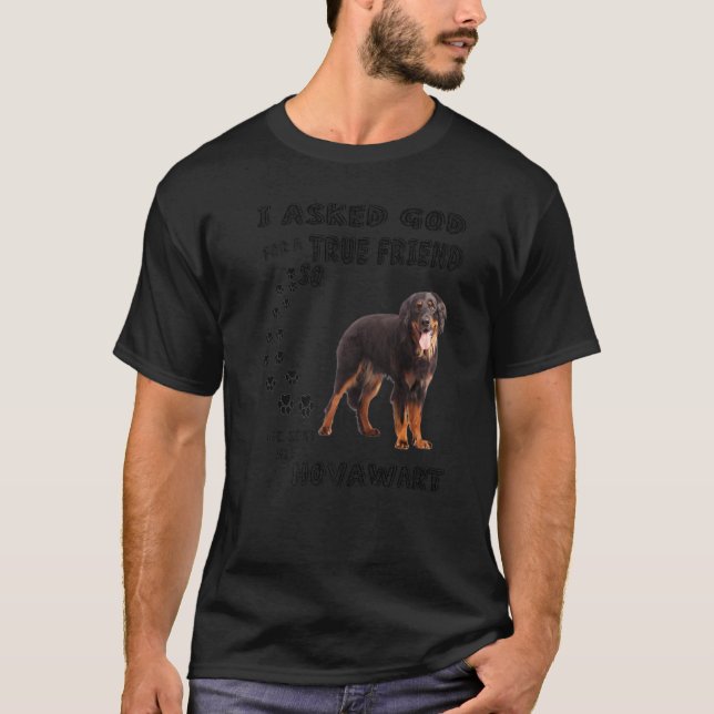 Golden Hovawart Sayed Mamma, Working Hund Pappa Ar T Shirt (Framsida)
