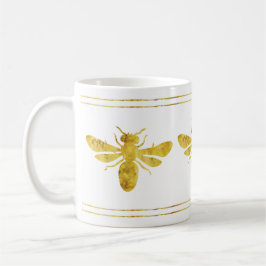 Golden Humla White Kaffemugg