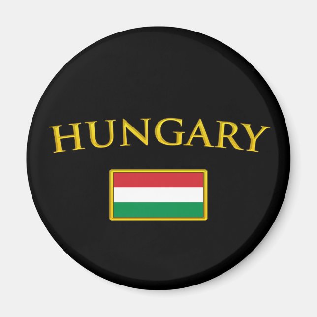 Golden Hungary Magnet (Framsidan)