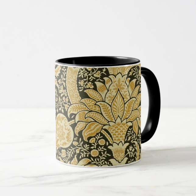 Golden Indian Mönster, William Morris Mugg (Framsida höger)