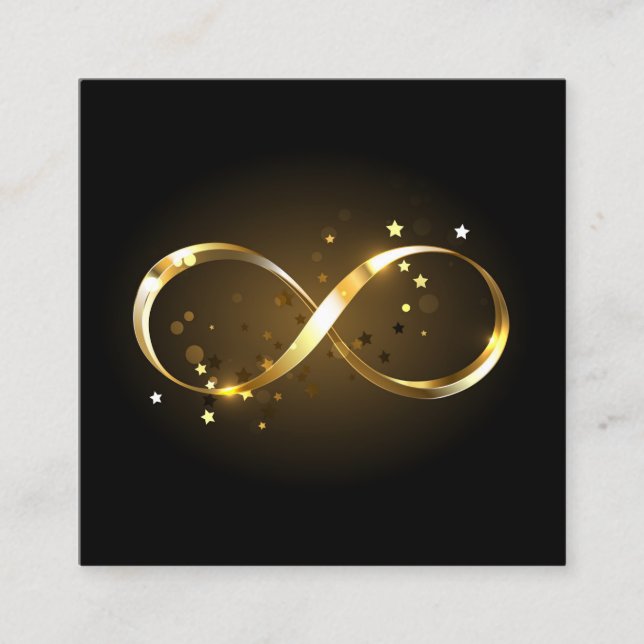 Golden Infinity Symbol (Framsida)