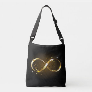 Golden Infinity Symbol Axelväska
