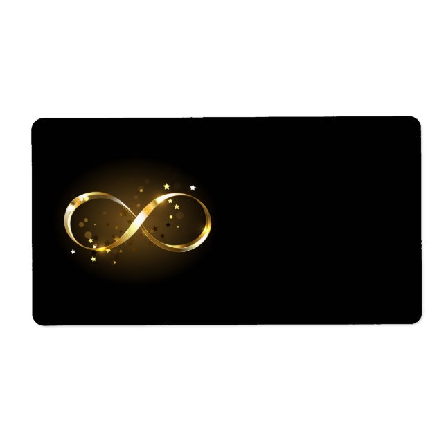 Golden Infinity Symbol Fraktsedel (Framsidan)