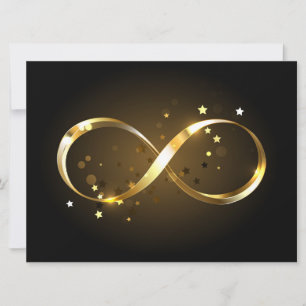 Golden Infinity Symbol Meddelande