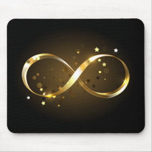 Golden Infinity Symbol Musmatta