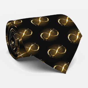 Golden Infinity Symbol Slips