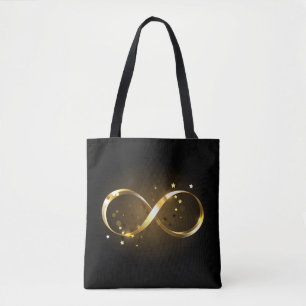 Golden Infinity Symbol Tygkasse