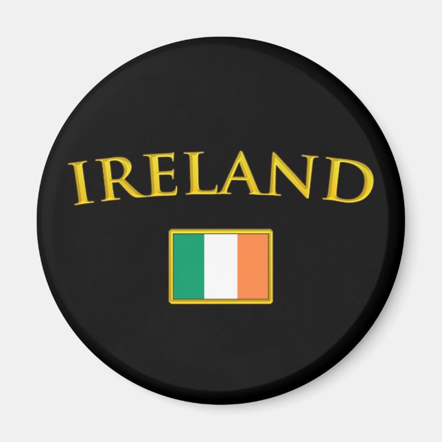 Golden Ireland Magnet (Framsidan)