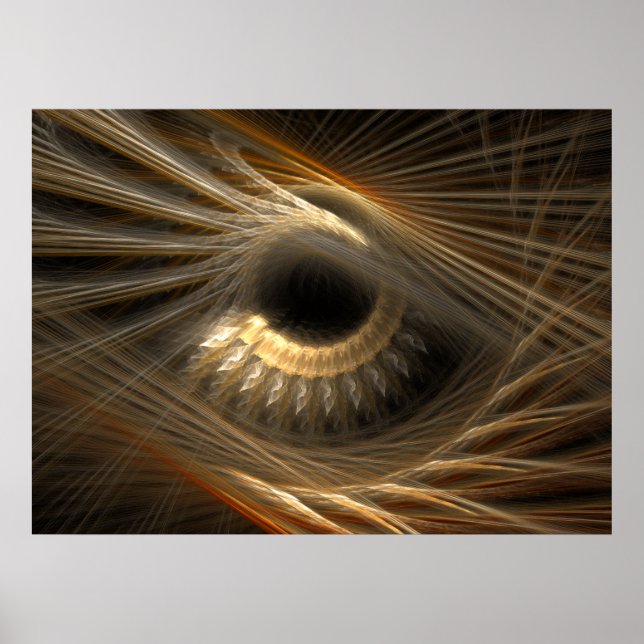 Golden Iris Poster (Framsidan)