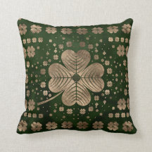 Golden Irish Shamrock Four löv klöver
