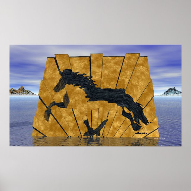 Golden isländska ~poster poster (Framsidan)