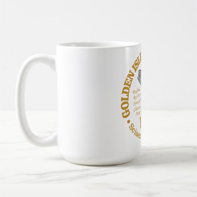 Golden Isles (kungsfisk) Kaffemugg (Vänster)
