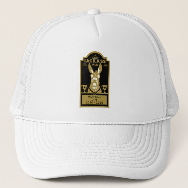 Golden Jackass Award Keps (Framsida)