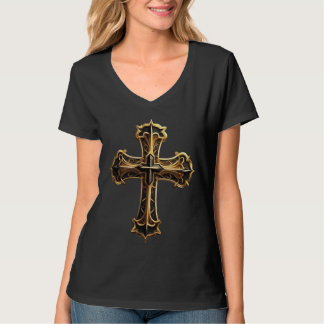 Golden Jesus Kor T Shirt