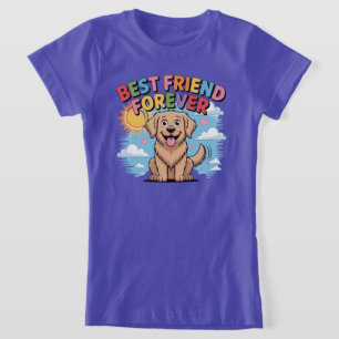 Golden Joy: Den Eviga Bästa Vännen T Shirt