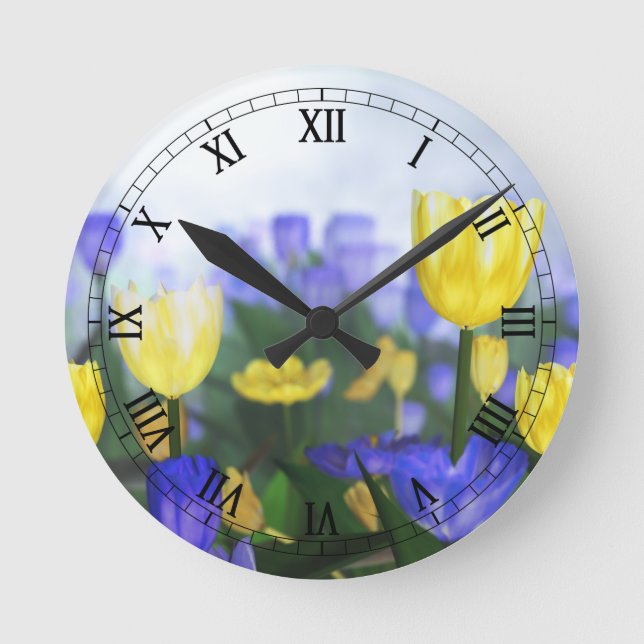 Golden Jubilee Clock Rund Klocka (Framsida)