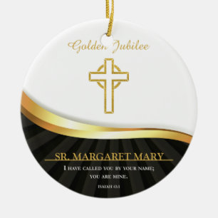 Golden Jubilee of Religiösa Life, 50 år Julgransprydnad Keramik
