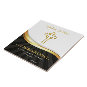 Golden Jubilee of Religiösa Life, 50 år Kakelplatta