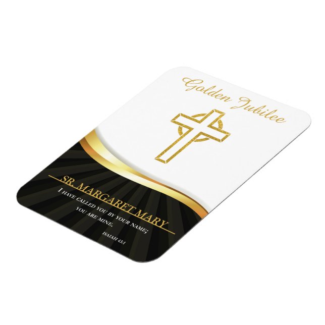 Golden Jubilee Religiösa Life, 50-årsdag Magnet (Vänstra Sidan)