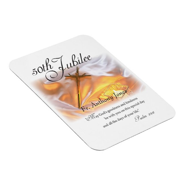 Golden Jubilee Religiösa Life, Kor Candle Magnet (Högersidan)