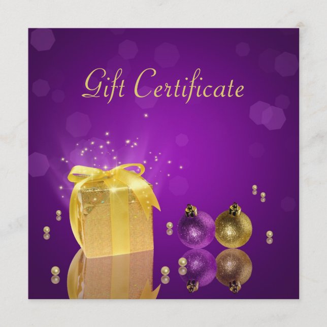 Golden jul Gift Box (Framsida)