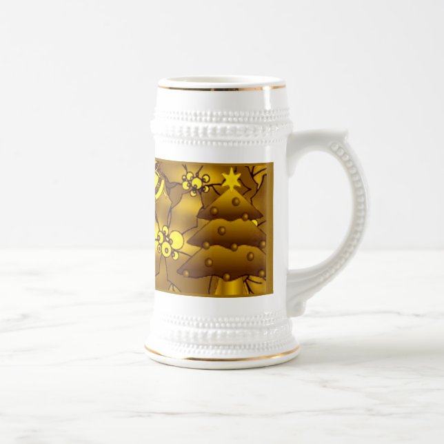 Golden jul Mugg (Höger)