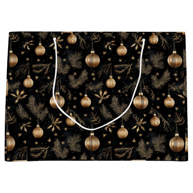 Golden jul-prydnadsföremål Gräs Nål Helgdag (Framsidan)