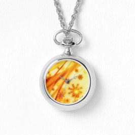 Golden jul Snöflingor Armbandsur