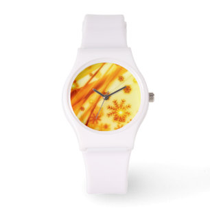 Golden jul Snöflingor Armbandsur