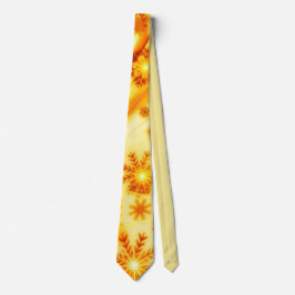 Golden jul Snöflingor Slips