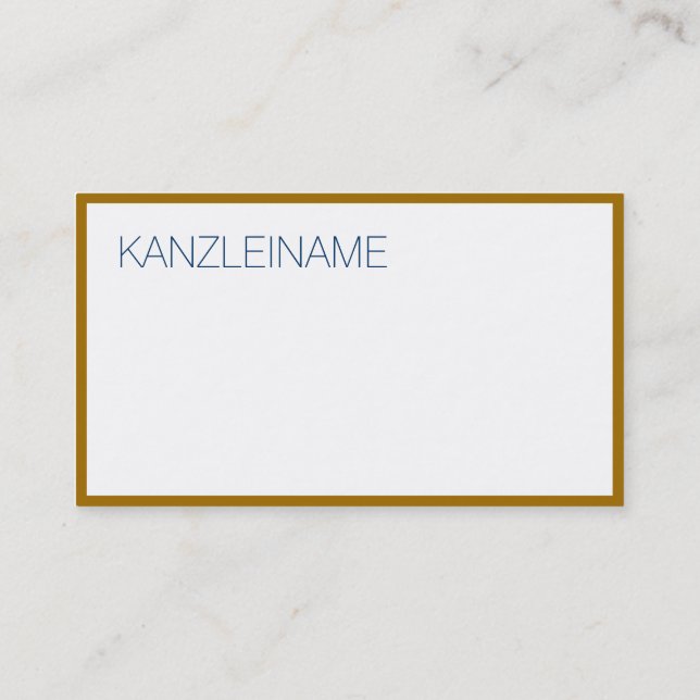 Golden Kant Visitkort (Baksida)