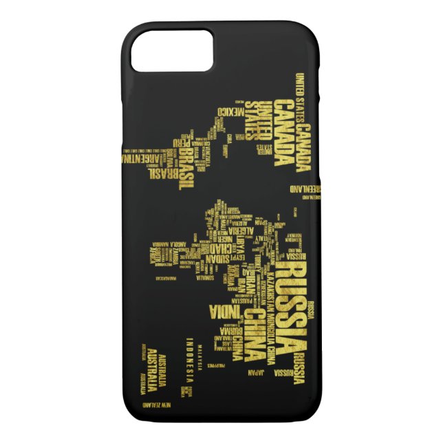 Golden Karta Phone Case Case-Mate iPhone Skal (Baksida)