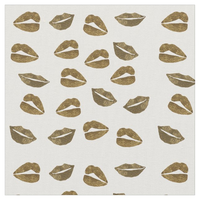 Golden Kiss Merry Anpassningsbar Fabric Tyg (Närbild)