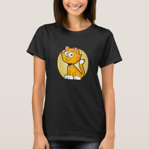 Golden Kitten Pets Cat House Tiger T Shirt