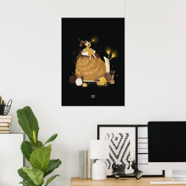 GOLDEN KLOCKOR av Alexandra Dikaia Poster