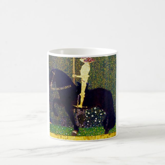Golden Knight, Gustav Klimt Kaffemugg (Center)