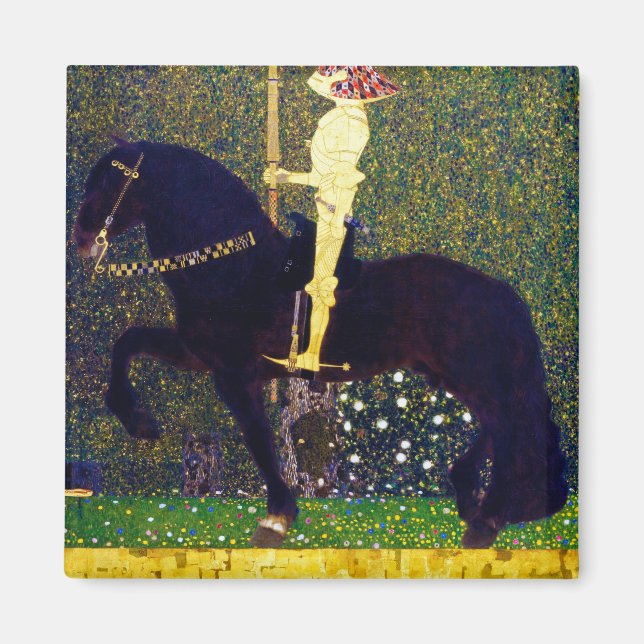 Golden Knight, Gustav Klimt Magnet (Framsidan)