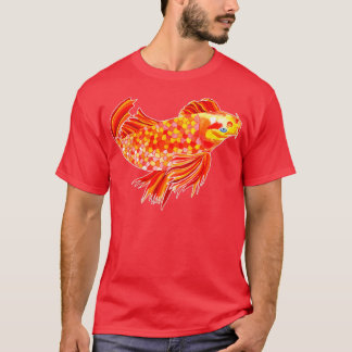Golden Koi Carp, ursprunglig vattenfärg T Shirt