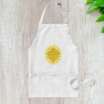 Golden Kor Förkläde<br><div class="desc">En gyllene religiösa kor. Den här designen ser ut att vara verkligen för dessa Apron</div>