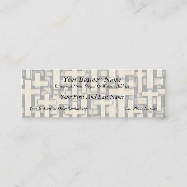 Golden Kor Mini Visitkort (Framsida)