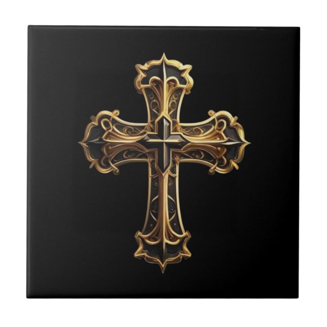 Golden Kristus Kor 2 Kakelplatta (Framsidan)